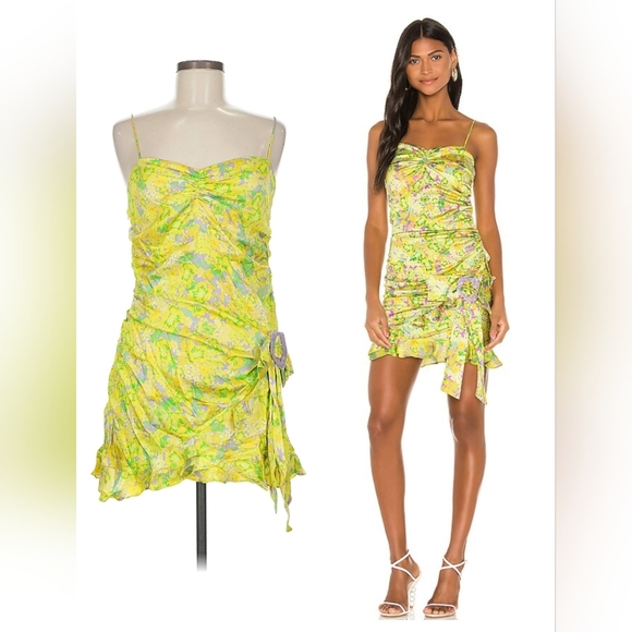 For Love And Lemons Dubois Assymetrical Dress - Picture 2 of 12